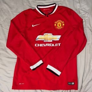 Nike Manchester United Long Sleeve Di Maria jersey